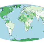 La mappa del mondo dai molti volti: proiezioni cartografiche |  di Milan Janosov |  Ottobre 2023

 | Intelligenza-Artificiale