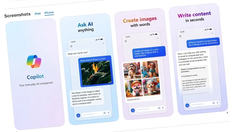 App Microsoft Copilot per Android e iOS: funzionalità e altro ancora

 | Intelligenza-Artificiale