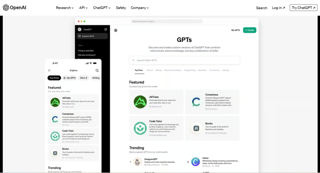 OpenAI GPT Store per chatbot AI personalizzati: ora aperto

 | Intelligenza-Artificiale