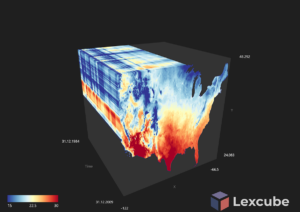 Visualizzazione 3D dei Big Data geospaziali di Lexcube!  (Pitone) |  di Mahyar Aboutalebi, Ph.D.  🎓 |  Febbraio 2024

 | Intelligenza-Artificiale