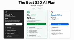 Il miglior piano AI da $ 20: ChatGPT Plus vs Claude Pro vs Gemini Pro

 | Intelligenza-Artificiale